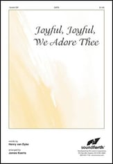 Joyful, Joyful We Adore Thee SATB choral sheet music cover